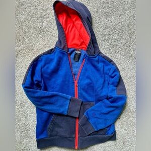 Champion Kids Blue and Red/orange Hoodie